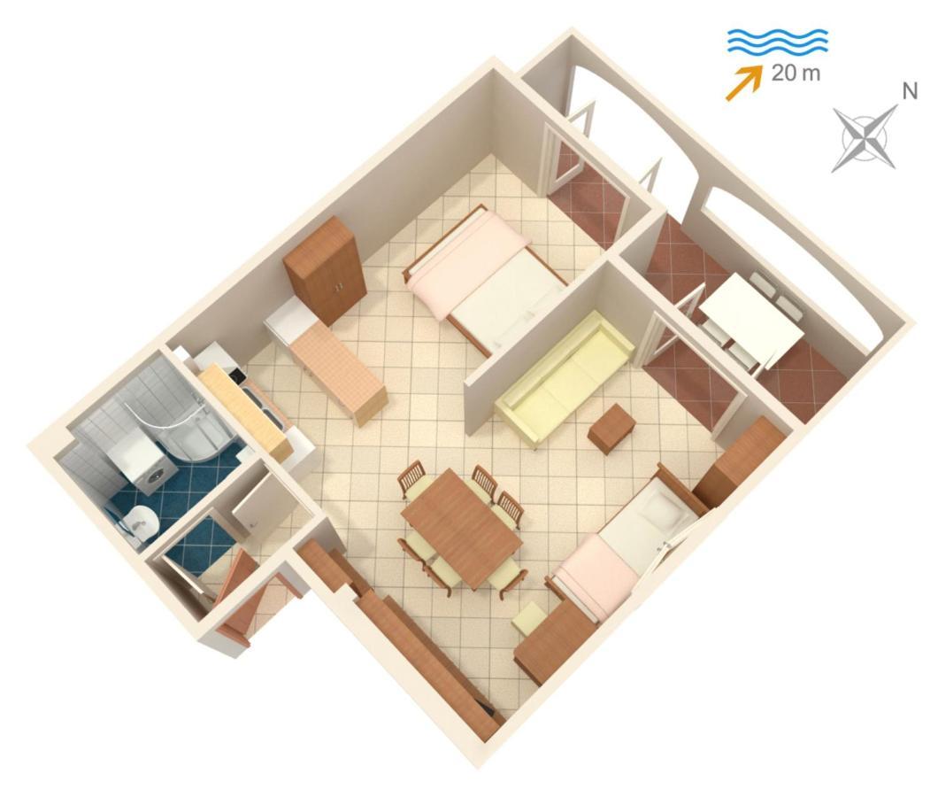Apartments By The Sea Slatine, Ciovo - 10435 Екстериор снимка